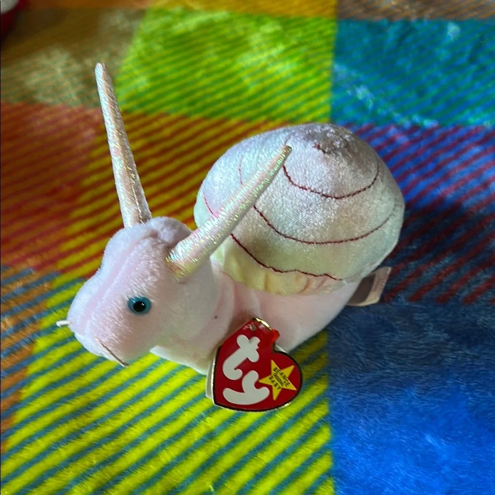 Ty Swirly the Snail Beanie Baby